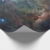Orion Nebula Deep Dark Colorful Geschenkpapier (Ecke)