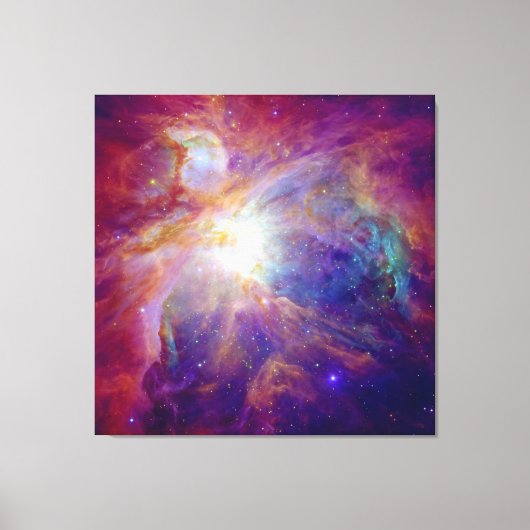 Orion Nebula Fuschia Pink NASA Leinwanddruck (Vorderseite)