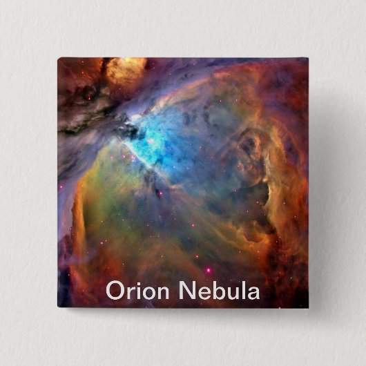 Orion Nebula Galaxy Button (Vorderseite)