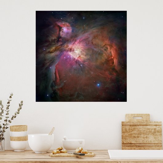 Orion Nebula Galaxy Poster (Küche)