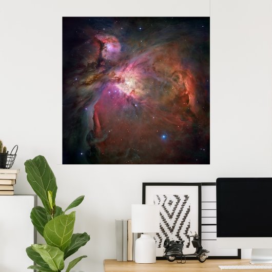 Orion Nebula Galaxy Poster (Heimbüro)