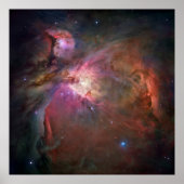Orion Nebula Galaxy Poster (Vorne)