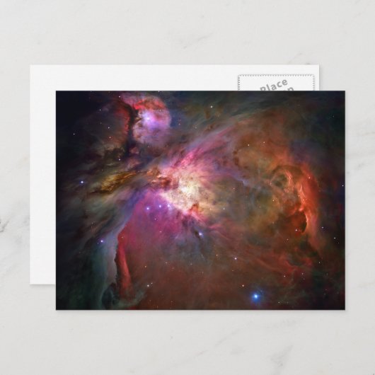 Orion Nebula Hubble Space Postkarte (Vorne/Hinten)