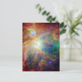 Orion Nebula Hubble Spitzer Space Postkarte (Stehend Vorderseite)