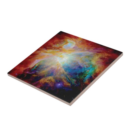 Orion Nebula Hubble Spitzer Telescope Space Foto Fliese (Seite)