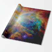 Orion Nebula Hubble Spitzer Telescope Space Foto Geschenkpapier (Ungerollt)