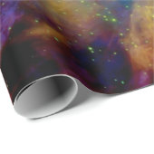 Orion Nebula Hubble Spitzer Telescope Space Foto Geschenkpapier (Rolleneckpunkt)