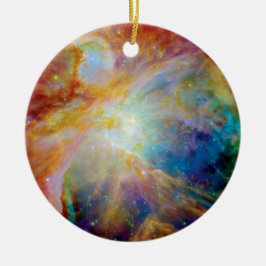 Orion Nebula Hubble Spitzer Telescope Space Foto Keramikornament