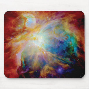 Orion Nebula Hubble Spitzer Telescope Space Foto Mousepad
