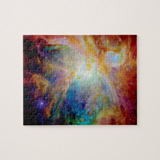 Orion Nebula Hubble Spitzer Telescope Space Foto Puzzle (Horizontal)