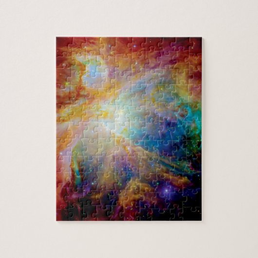 Orion Nebula Hubble Spitzer Telescope Space Foto Puzzle (Vertikal)