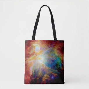 Orion Nebula Hubble Spitzer Telescope Space Foto Tasche