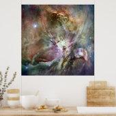 Orion Nebula Hubble Teleskop Poster (Küche)