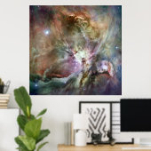Orion Nebula Hubble Teleskop Poster (Heimbüro)