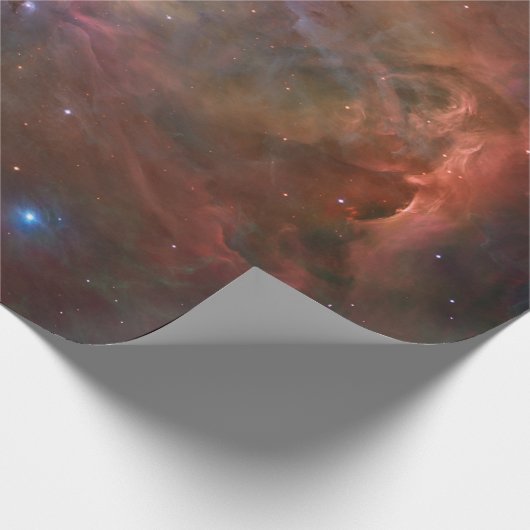 Orion Nebula Hubble Teleskop Universum Kosmo Geschenkpapier (Ecke)