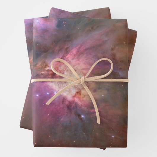 Orion Nebula Hubble Teleskop Universum Kosmo Geschenkpapier Set (Beispiel)