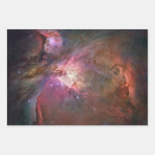 Orion Nebula Hubble Teleskop Universum Kosmo Geschenkpapier Set