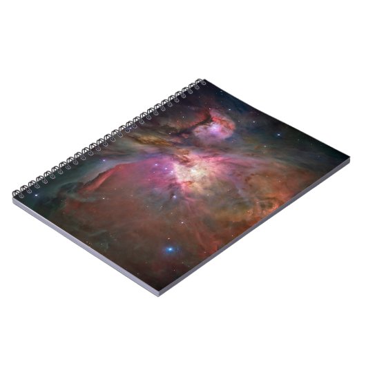 Orion Nebula Hubble Teleskop Universum Kosmo Notizblock (Linke Seite)