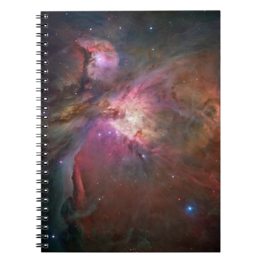 Orion Nebula Hubble Teleskop Universum Kosmo Notizblock (Vorderseite)