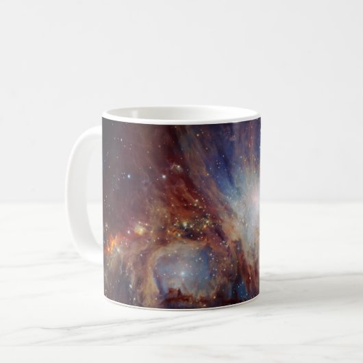 Orion Nebula Kaffeetasse (Vorderseite Links)