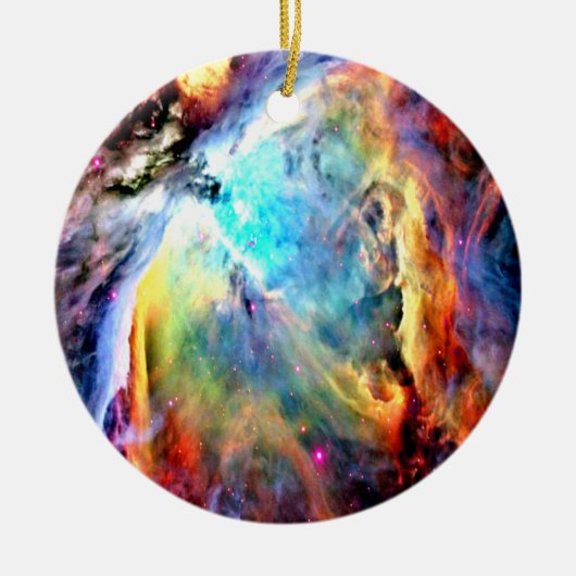 Orion Nebula Keramikornament (Vorne)