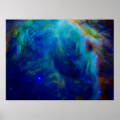 Orion Nebula kosmisches Galaxien-Weltraum Poster (Vorne)