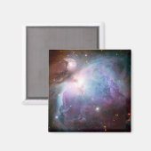 Orion Nebula Lila Space Magnet (Vorderseite/Rückseite)