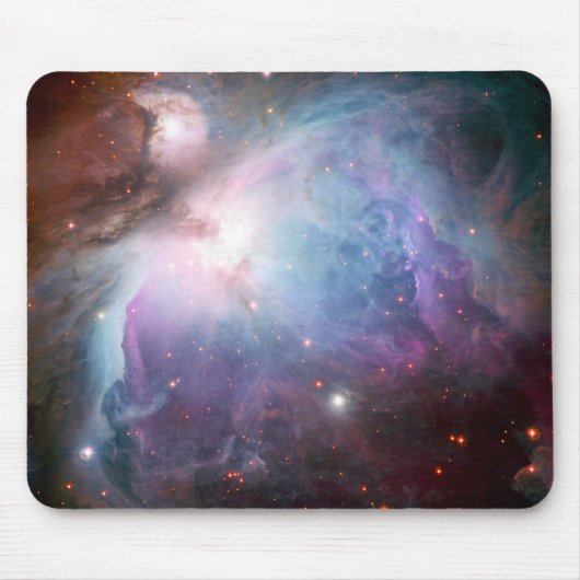 Orion Nebula Lila Space Mousepad (Vorne)