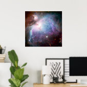 Orion Nebula Lila Space Poster (Heimbüro)