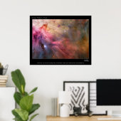 Orion Nebula M42 HST-Poster Poster (Heimbüro)
