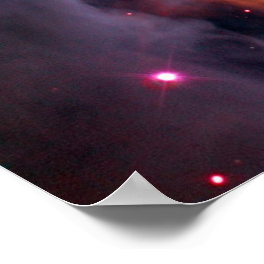 Orion Nebula, M42, NGC 1976 Poster (Ecke)