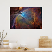 Orion Nebula, M42, NGC 1976 Poster (Küche)