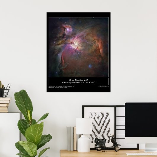 Orion Nebula - M42-Plakat Poster (Heimbüro)
