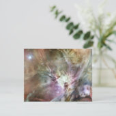 Orion Nebula Pastels Einladung (Stehend Vorderseite)