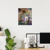 Orion Nebula Pastels Poster (Heimbüro)