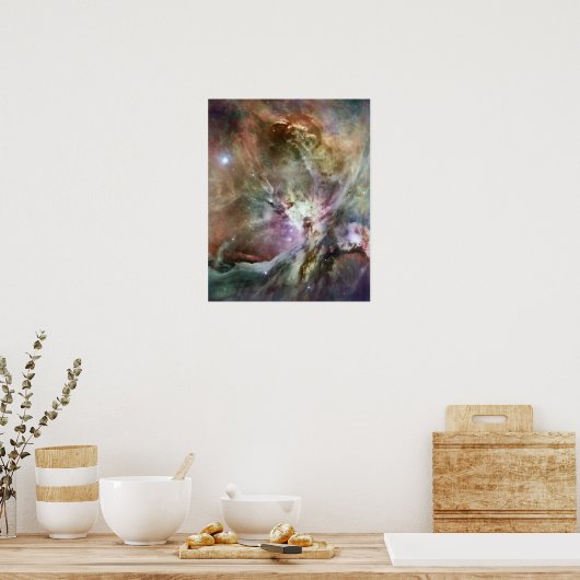 Orion Nebula Pastels Poster (Küche)