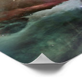 Orion Nebula Pastels Poster (Ecke)