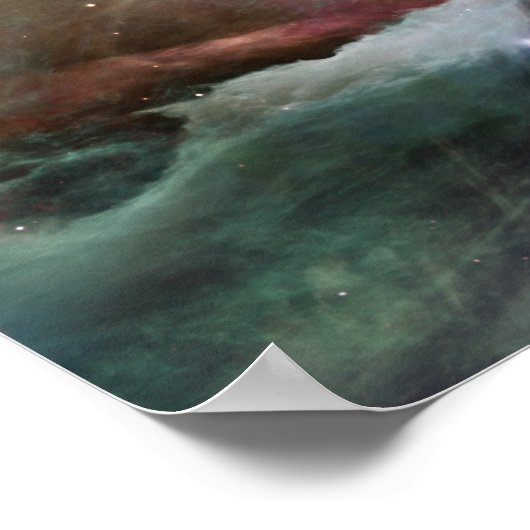 Orion Nebula Pastels Poster (Ecke)