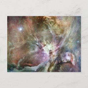 Orion Nebula Pastels Postkarte