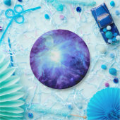 Orion Nebula Periwinkle Blue Galaxy Paper Teller (Party)