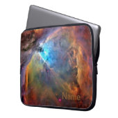 Orion Nebula Personalisierter Zippered Laptop Case (Vorderseite Links)