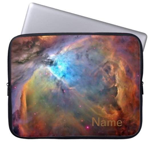 Orion Nebula Personalisierter Zippered Laptop Case (Vorderseite)