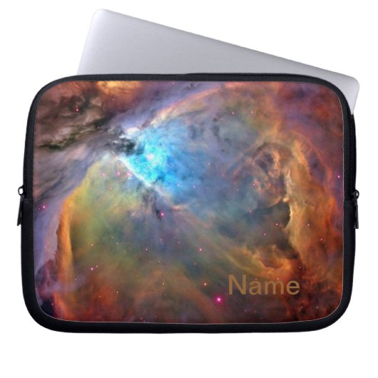 Orion Nebula Personalisierter Zippered Laptop Case (Vorderseite)