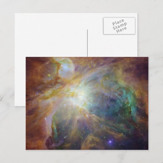 Orion Nebula Postcard Postkarte (Vorne/Hinten)