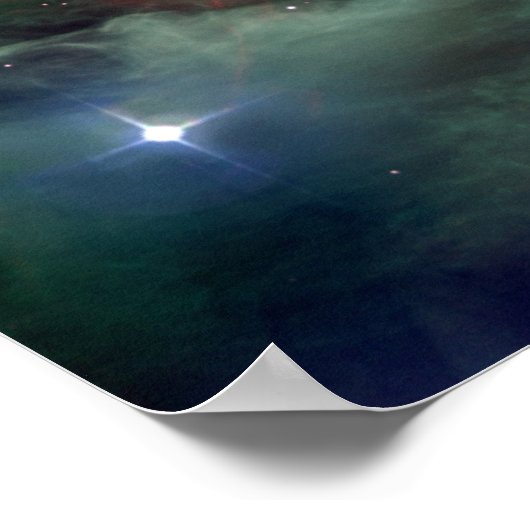 Orion Nebula Poster (Ecke)