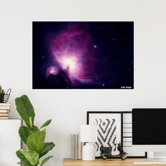 Orion Nebula Poster (Heimbüro)