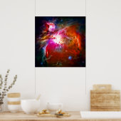 Orion Nebula Poster (Küche)