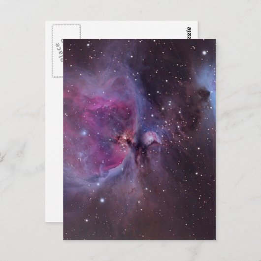Orion Nebula Postkarte (Vorne/Hinten)
