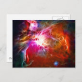 Orion Nebula Postkarte (Vorne/Hinten)