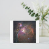 Orion Nebula Postkarte (Stehend Vorderseite)